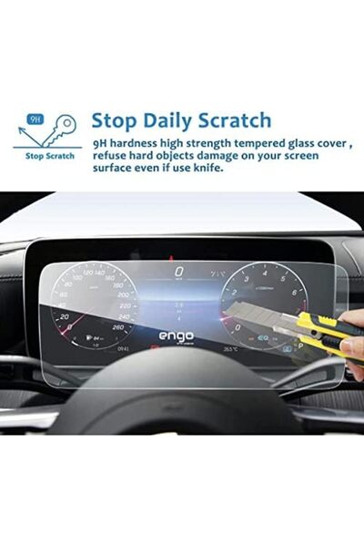 Yıldızan Edl Shop Digital Instrument Panel Screen Protector Compatible with M...
