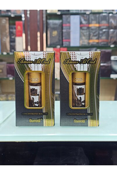 Surrati عطر أمير العود – تركيز فاخر من العود الأصيل 6 جرام × 2 قطعه