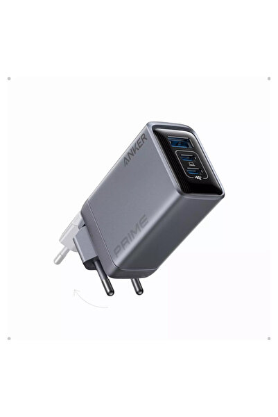 Anker Incarcator retea Prime GaN PPS, 100W, 2x USB-C, 1x USB-A, Gri