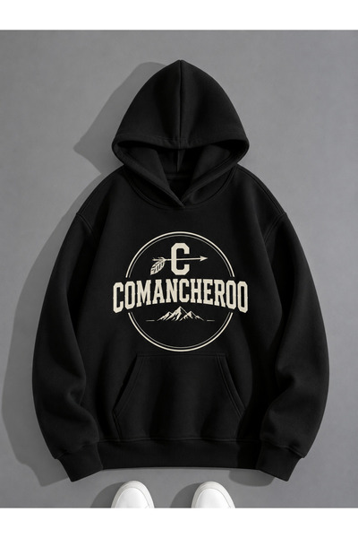 COMANCHERO Unisex Comancheroo Design Printed Sweatshirt