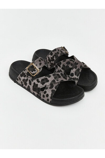 LC Waikiki Peak New Season Leopard Patterned Women's Slippers