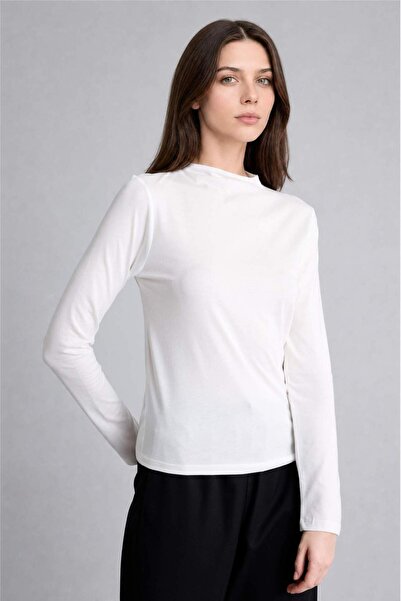 DeFacto Slim Fit Basic Long Sleeve T-Shirt I0705Ax26Au