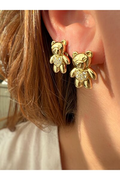 ToffyStore Vip Bear Earrings