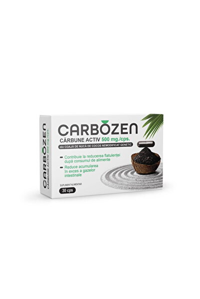 Rotta Natura Carbozen (Carbune Activ) 500mg 30cps