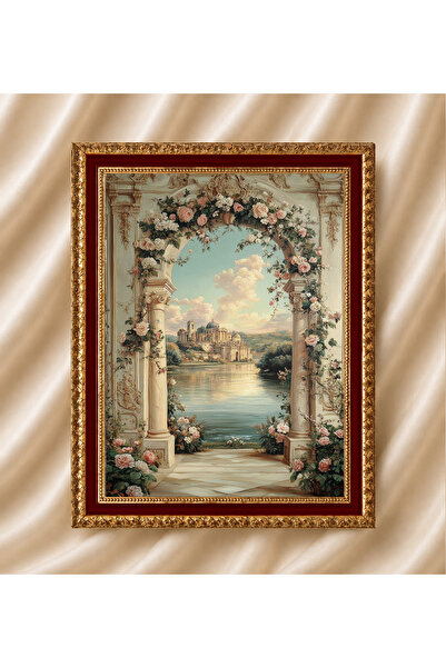 TekTablo Vintage Framed Painting, Classic Antique Framed Painting Models
