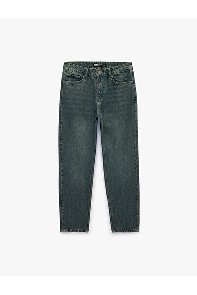 Koton Normal Waist Regular Fit Tapered Jean Trousers - Joe Jean