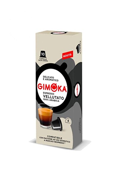 Gimoka Capsule Cafea Nespresso 10 Capsule Espresso Vellutato