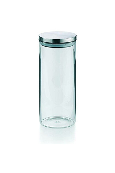 Kela Borcan cu capac etans Baker, Sticla, Transparent, 1.3L