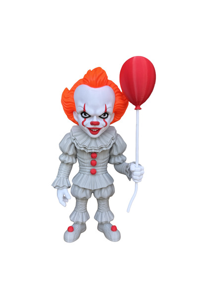 Eva Prints Figurina Pennywise 30 cm, model decorativ printat 3D in Romania, f...