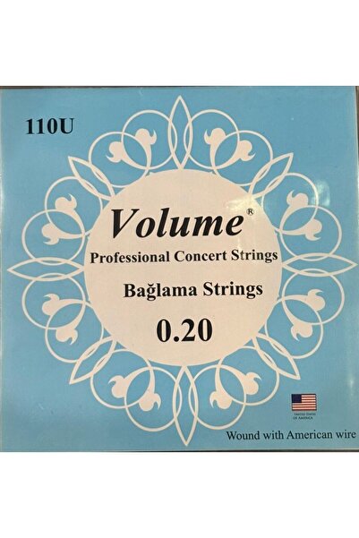 ezgicanmusic Volume Vol0.20 Binding Wire |   Volume Series 0.20 Saz Teli
