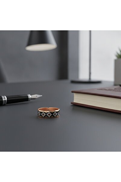 Erol Bakır New Series 642 Bijouterie Ring 100% Handmade Copper