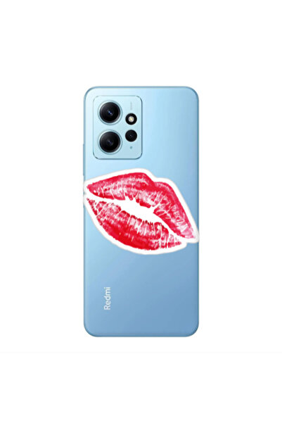 Other Xiaomi Redmi Note 12 4G Drooling Tongue Transparent Silicone TPU Θήκη