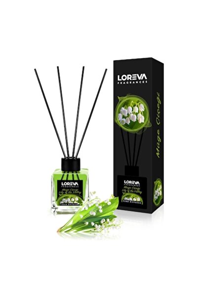 LOREVA Room fragrance with sticks, Strong Lily of the Valley Scent 100ML