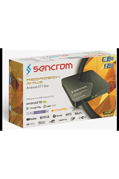 sencrom redrobox 4k plus android 10