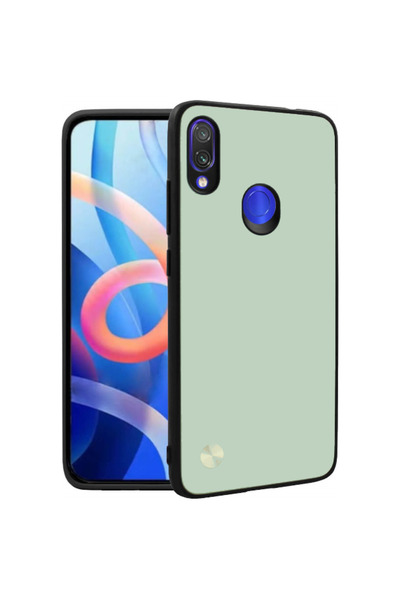 Bodycell Θήκη Xiaomi Redmi Note 7 / Note 7 Pro Vegan Cover Σκληρή - Light Green