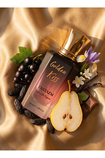 Fantazm Golden Kiss Extrait de Parfum 50 ML | Kalıcı Koku | Yüksek Esanslı Öz...