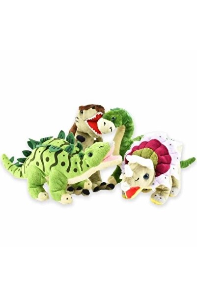 ROBE Păpușă de pluș dinozaur 32cm MIX - Robe, ideală pentru copii 3+