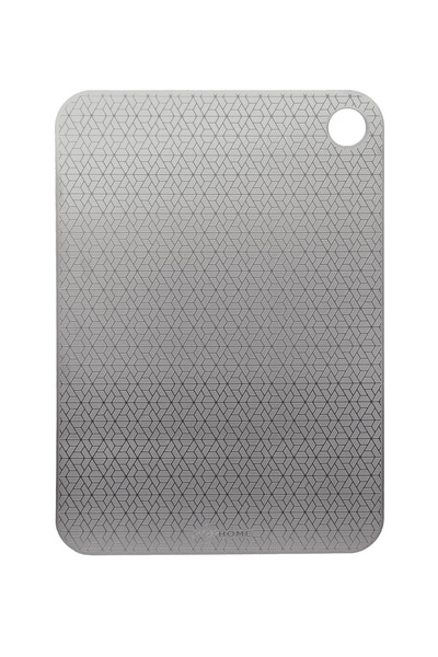 SHG HOME Stainless Steel Cutting Board with Surface Treatment, 1mm Thickness, 18X24 Cm, Washable, Suitable for Food Contact