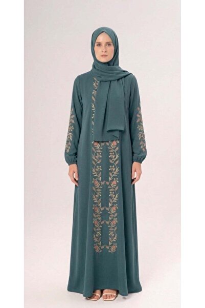 Azria Fashion Embroidered Prayer Dress & Prayer Mat (2 Pcs) - HM 2.6