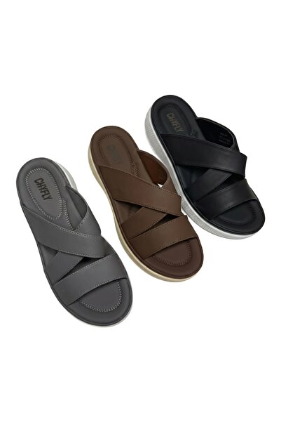 Fuzhoulanyang Men's Arabic Sandals Slip-On Comfort Lightweight Outdoor Casual...