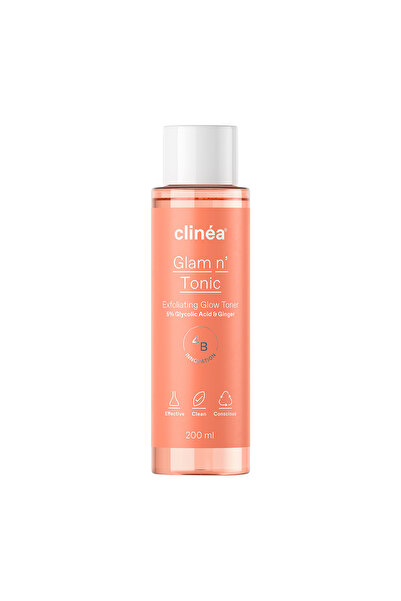 Clinea Glam n' Tonic Απολεπιστική Τονωτική Λοσιόν 200ml
