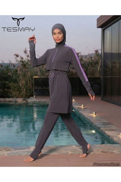 TESMAY ملابس سباحة مغطاة بالكامل