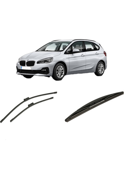 Bosch Σετ 3 υαλοκαθαριστήρων για BMW Σειρά 2 Active Tourer (F45) από το 2013-...