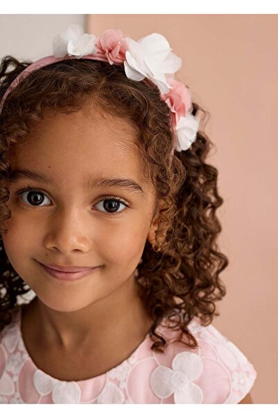 Abel & Lula Mayoral Abel Lula Girl's Floral Crown Pink