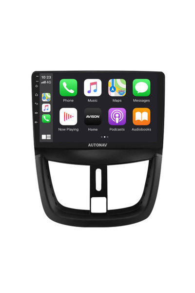 AUTONAV Navigație Android GPS dedicată Peugeot 207 2006-2015, Model Clasic, S...
