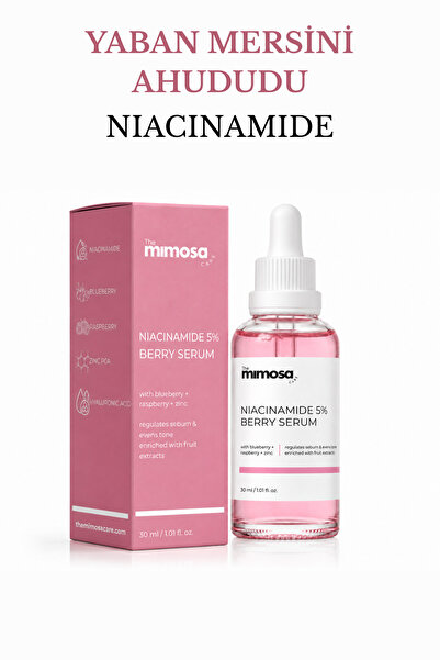 The Mimosa Care Blueberry & Raspberry Niacinamide Serum 30 ml - Brightening a...