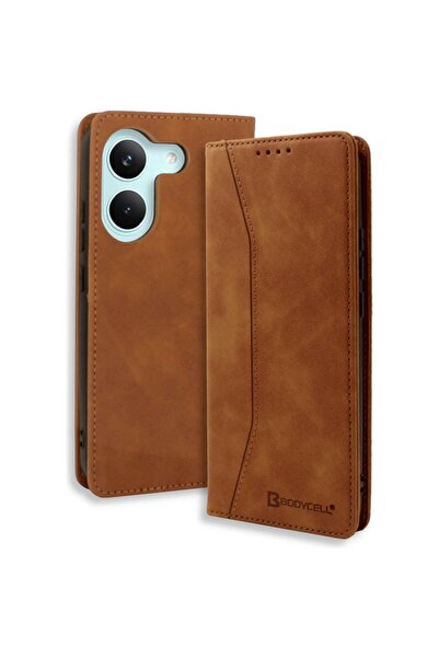 Bodycell Θήκη Xiaomi Poco X8 Pro Book Case Πορτοφόλι - Brown