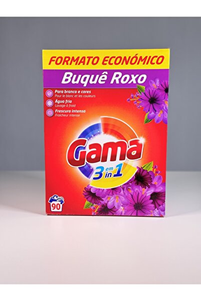 Gama Detergent de rufe, Pulbere, Violete, 90 de spălări, 4.95 kg