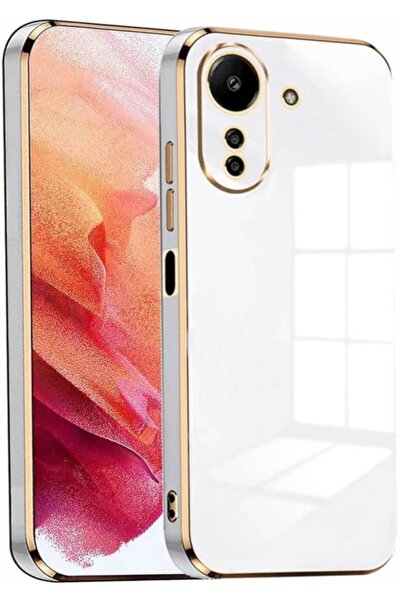 Bodycell Gold Plated - Θήκη Σιλικόνης Xiaomi Redmi 13C 4G / Poco C65 - White