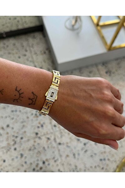 neslyaccessories 14K Altın Kaplama Monaco Bileklik (18cm)