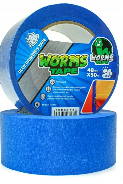 Other Bandă de mascare albastră WORMS 48mm x 50m
