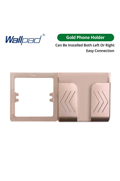choice2 Phone Holder Gold 20W PD Type-C A Interface Outlet Acrylic Mirror Cry...