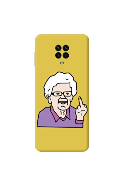 Other Xiaomi Redmi Note 9 Pro Crazy Granny Yellow Colored Silicone TPU Θήκη