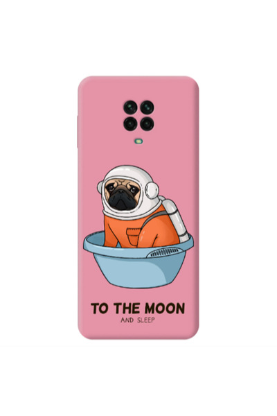 Other Xiaomi Redmi Note 9 Pro To the moon Pink Colored Silicone TPU Θήκη