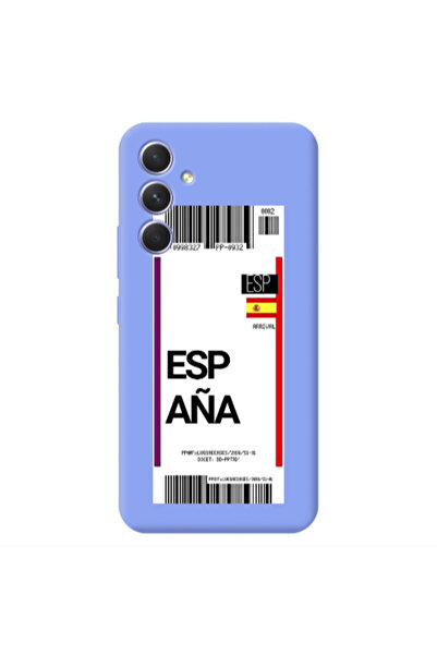Other Samsung A54 Espana Arrival Light Purple Colored Silicone TPU Θήκη