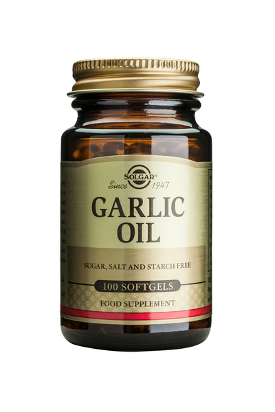 Solgar Garlic Oil 100cps moi (Ulei de usturoi)