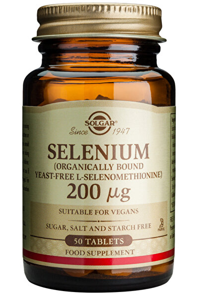 Solgar Selenium (Seleniu) 200mcg 50tb