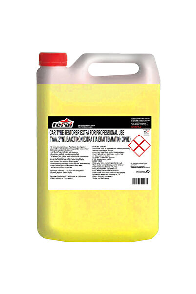 OEM Γυαλιστικό Και Συντηρητικό Ελαστικών Extra Feral 4lt 1 Τεμάχιο