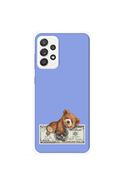 Other Samsung A52 Money Style Light Purple Colored Silicone TPU Θήκη