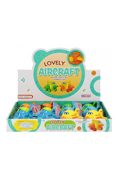 MC Micostore Avion cu cheita MegaCreative 545324, 8cm, diverse culori