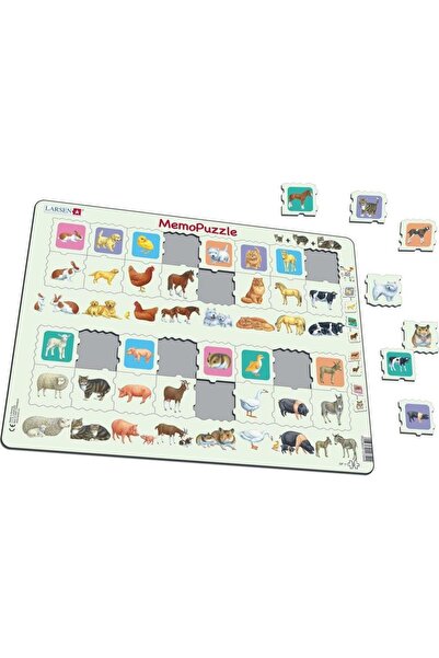 Larsen Puzzle pentru copii, Larsen, Carton, 36.5x28.5, 32 de piese