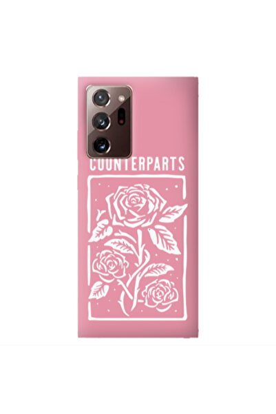 Other Samsung Note 20 Plus Counterparts Pink Colored Silicone TPU Θήκη