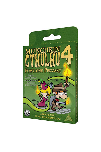 BLACK MONK Munchkin Cthulhu: Catacombele Confuze - Joc de societate de la