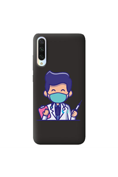 Other Xiaomi Mi 9 Lite Specialist Doctor Black Colored Silicone TPU Θήκη