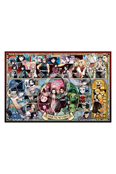 OEM Puzzle 1000 elemente, Epoch Toys, Demon Slayer: Kimetsu no Yaiba, multico...