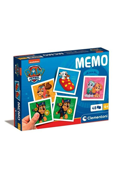 CLEMENTONI Joc de memorie Clementoni, Paw Patrol, 48 de carti colorate, pentr...